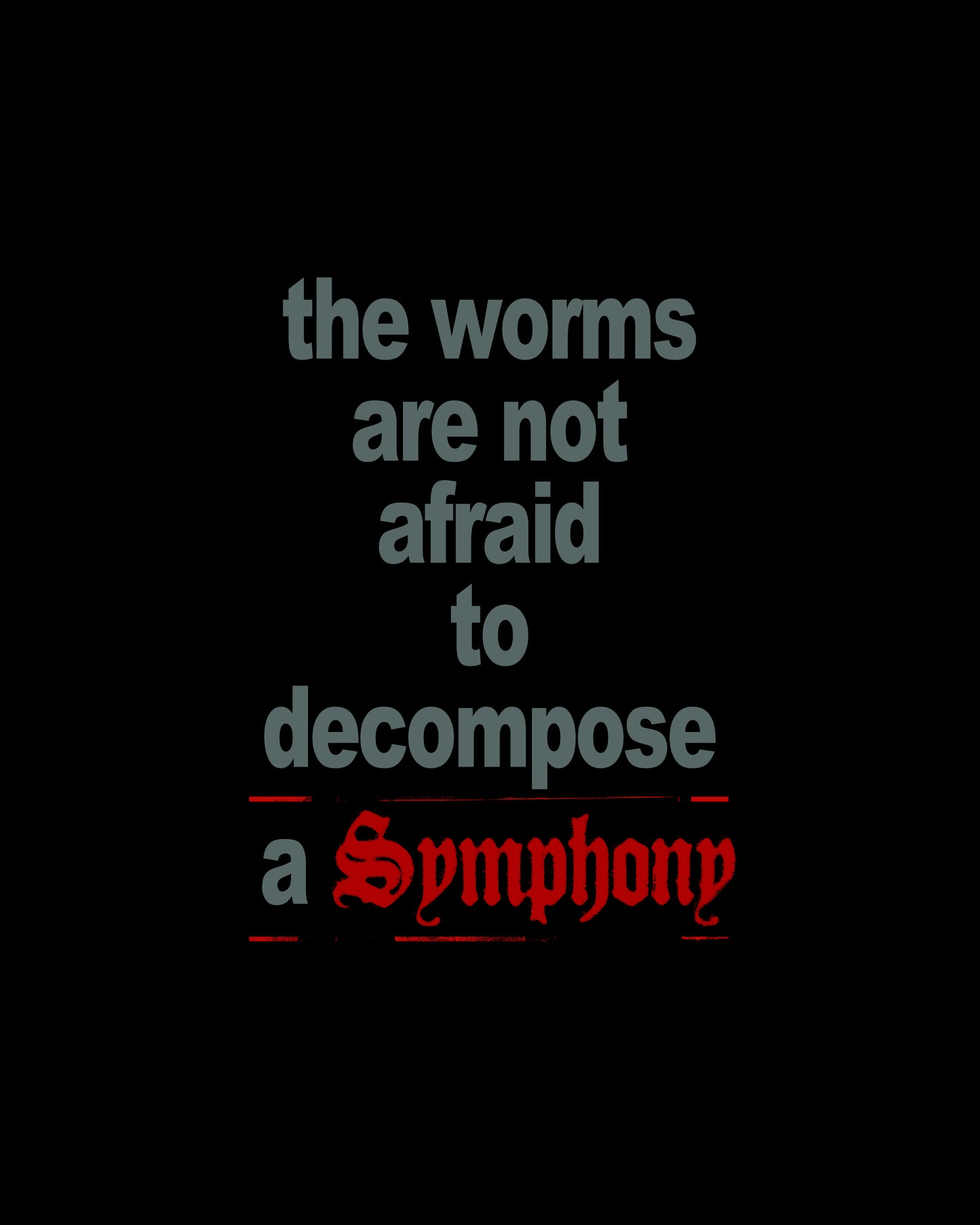 Just Dust Worms Tee